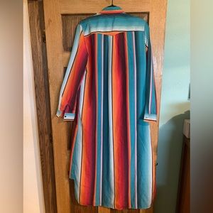 Crazy Train Long Serape Duster